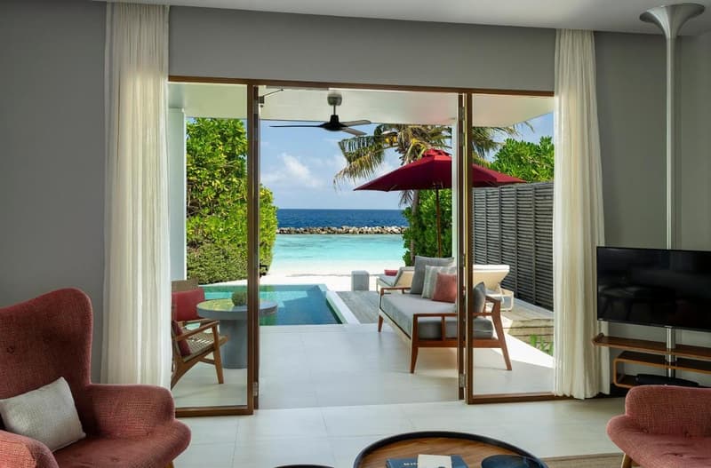 Dhigali Maldives - Beach Suite with Pool - Image 1