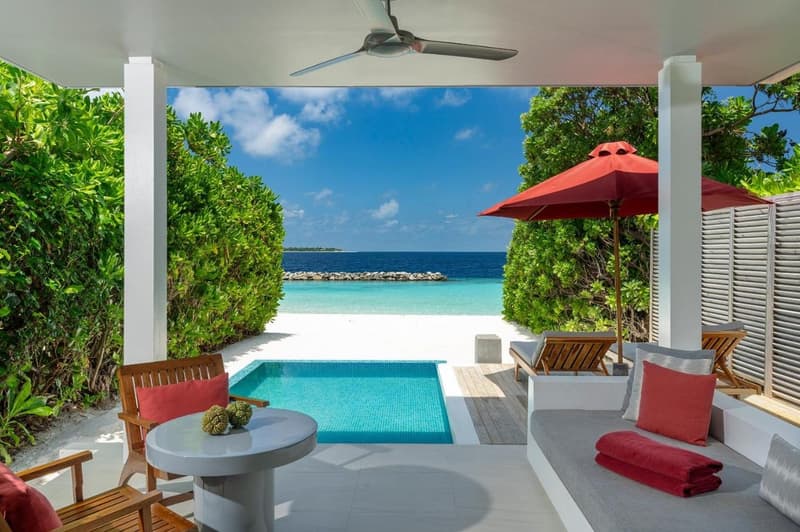 Dhigali Maldives - Beach Villa with Pool - Image 1